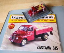 NEW Truck ZASTAVA 615 DeAgostini 1:43 vintage DIECAST LEGENDARY model Yugoslavia comprar usado  Enviando para Brazil