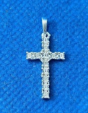 Sterling silver diamond for sale  KILWINNING