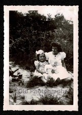BONECA MÃE FILHA BRINQUEDO INFANTIL GUINDASTE MADEIRA AREIA FOTO ANTIGA/VINTAGE - G108 comprar usado  Enviando para Brazil