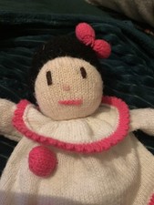 Vintage knitted pierrot for sale  SWINDON