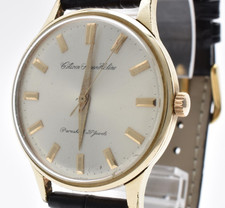[Exc+4] Citizen Super Hi-Line relógio mecânico branco ouro 14K corda manual Japão comprar usado  Enviando para Brazil