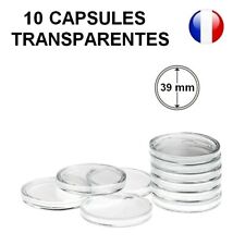 Capsules transparentes monnaie d'occasion  Marguerittes