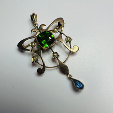 Antique pendant brooch for sale  IPSWICH