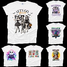 Halloween tshirt let for sale  DUNDEE