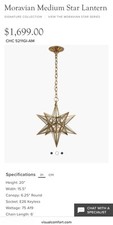 Moravian medium star for sale  Oakland