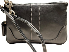 Coach leather wristlet for sale  Waltham