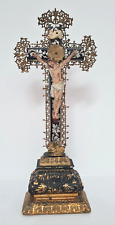 Crucifix plâtre bois d'occasion  Roubaix