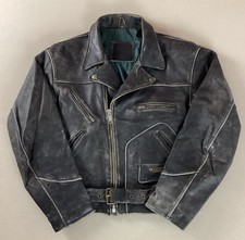 Vintage distressed leather for sale  ROYSTON