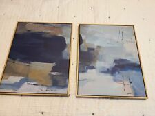 Abstract art pair for sale  Monroe