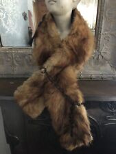 vintage fur wrap for sale  LITTLEBOROUGH