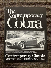 Contemporary classic cobra for sale  BEDFORD
