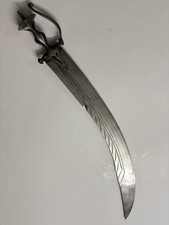 Espada larga Kris 1912 braço lateral Dandao facão poniard Urumi colecionável comprar usado  Enviando para Brazil