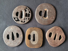 Lot tsuba sabre d'occasion  Chinon