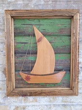 Rustikale holzkunst maritim gebraucht kaufen  Staßfurt