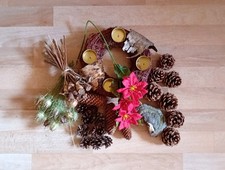 Weihnachtsdeko adventskranz te gebraucht kaufen  Lengenfeld