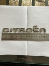 Citroen badge nameplate for sale  COVENTRY