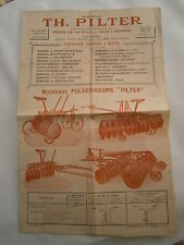 Prospectus prospektt semoir d'occasion  Lunéville
