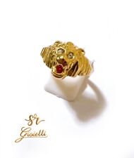 Anello testa leone usato  Casapesenna