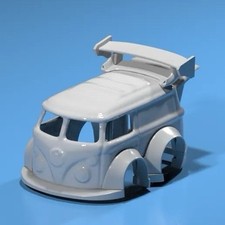 Kit Hot Wheels Kool Kombi impressão 3D estilo RWB impressão 1/64 Ancho comprar usado  Enviando para Brazil