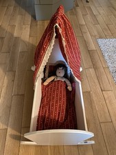 Große holz puppenwiege gebraucht kaufen  Berlin