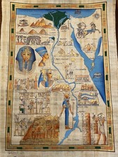 Papiro egizio mappa usato  Piacenza