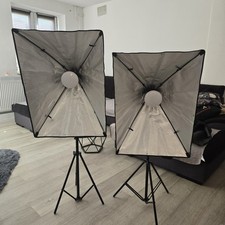 Fotolampe studiolampen set gebraucht kaufen  Heide