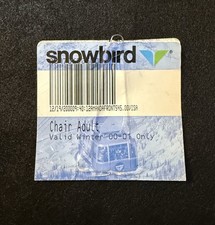 Snowbird 2000 ski for sale  Grass Valley