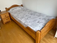 Holzbett 90x200 lattenrost gebraucht kaufen  Wehrheim