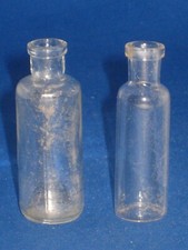 Tiny medicine clear for sale  ANDOVER