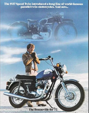 Triumph 1977 bonneville for sale  Yale