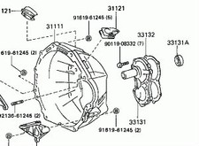 RETENTOR DE ROLAMENTO DE CAIXA DE CÂMBIO DIANTEIRA HZJ79 33131-60080 8/1999-2001 1HZ comprar usado  Enviando para Brazil