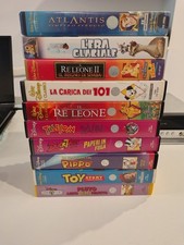 Vhs originali disney usato  Roma