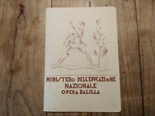 Pagella opera nazionale usato  Ceriano Laghetto
