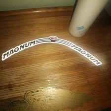 Bell Magnum stripe helmet reflective 3m decal X1  vinyl adesivi autocollants ステッ comprar usado  Enviando para Brazil