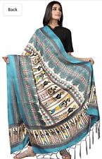 Dupatta blue black for sale  UK