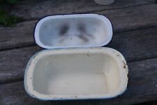 Vintage enamelled pie for sale  WANTAGE