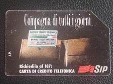 Rarissima scheda sip usato  Potenza