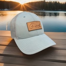 Chapéu Snapback Six Mile Fishing Company Bone Dolphins Azul-petróleo/cinza malha caminhoneiro comprar usado  Enviando para Brazil