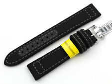 Bracelet Morellato Noir Cordura ANSA 18mm Sportif Universel Boucle Acier comprar usado  Enviando para Brazil