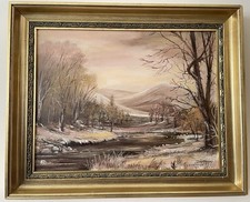 Framed painting glen for sale  FALKIRK