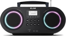 Usado, KLIM B5 Boombox Portátil, CD Player, Rádio FM, Bluetooth, USB, MP3, AUX, Luzes comprar usado Usado, KLIM B5 Boombox Portátil, CD Player, Rádio FM, Bluetooth, USB, MP3, AUX, Luzes comprar usado  Enviando para Brazil