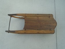 Antique wood sled for sale  Lima