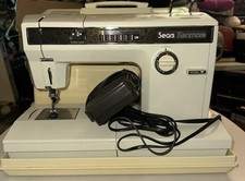 Máquina de costura Sears Kenmore modelo 158.19140 com pedal, estojo, acessórios comprar usado  Enviando para Brazil