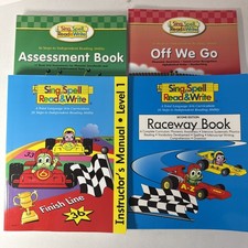 Sing Spell Read & Write Level 1, Grade 1, Teachers Manual, Off We Go, Raceway, &, usado comprar usado  Enviando para Brazil