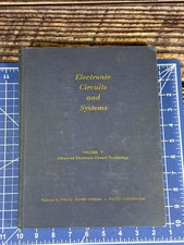 Electronic Circuits And Systems Vol 5 Adv Electronic  Circuit1 Tech 1960 Philco comprar usado Electronic Circuits And Systems Vol 5 Adv Electronic  Circuit1 Tech 1960 Philco comprar usado  Enviando para Brazil