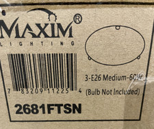 Maxim lighting 2681ftsn for sale  Mooresville
