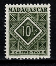 Madagascar 1947 timbre d'occasion  Béziers