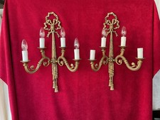 Pair wall lights for sale  BOURNEMOUTH