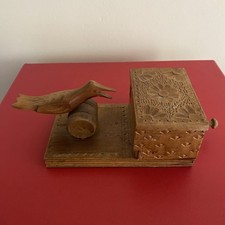 Vintage wooden carved for sale  SWADLINCOTE
