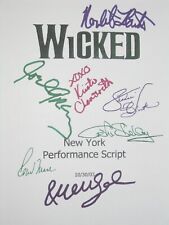 Wicked signed broadway for sale  Tempe